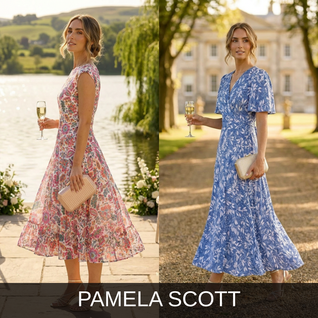 Find the perfect Wedding Guest dress at Pamela Scott!