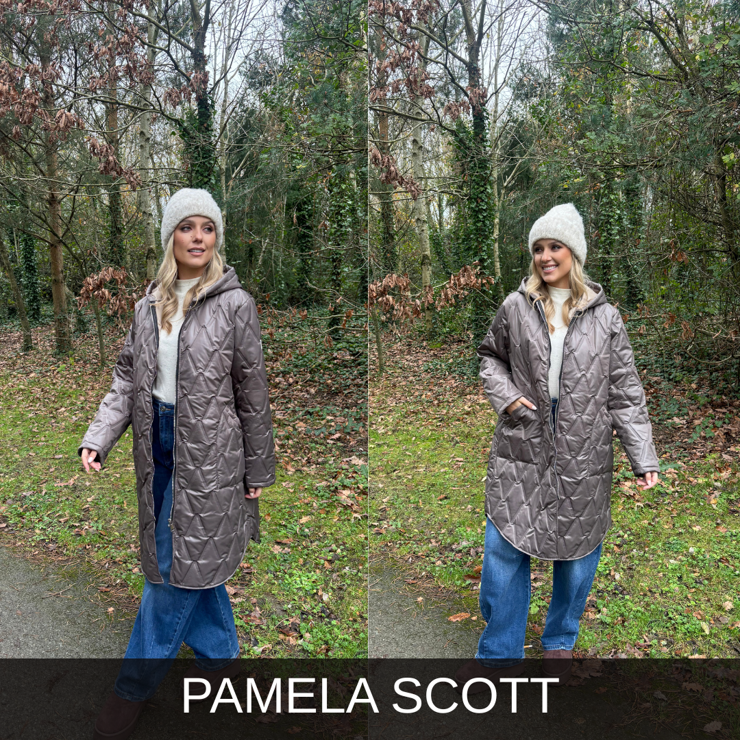Winter layers worth stepping out for at Pamela Scott!