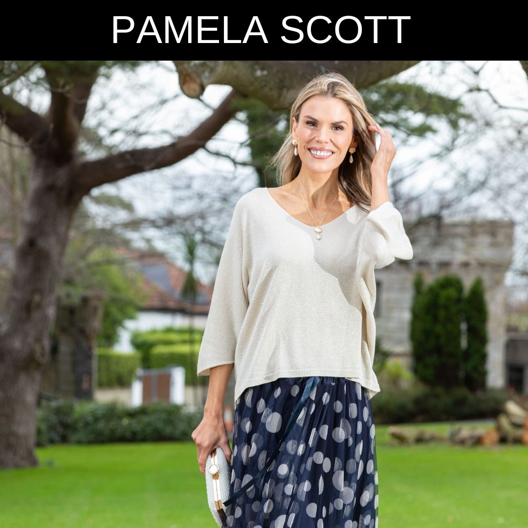 Embrace the season of renewal with the latest spring fashion at Pamela Scott!