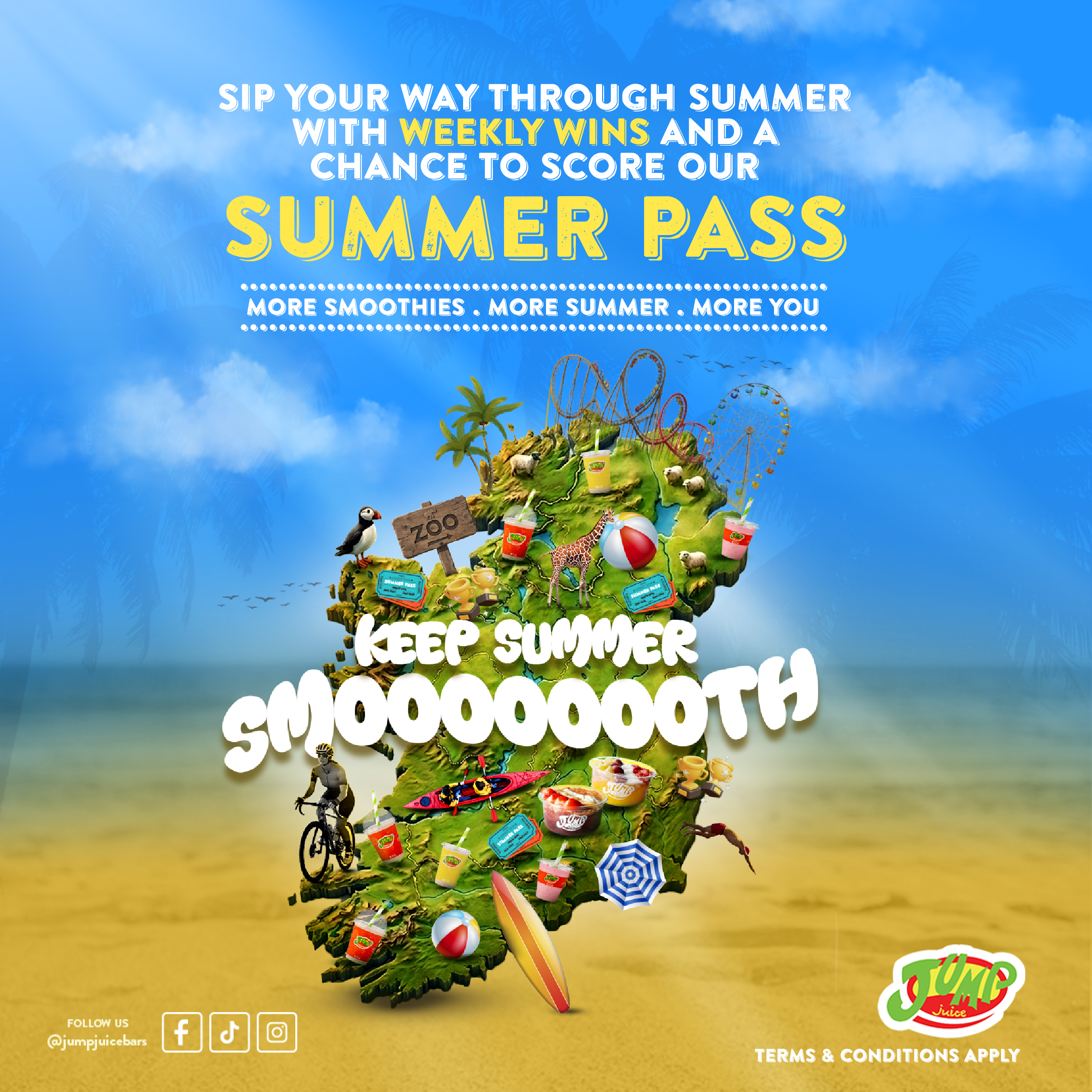 Jump Juice Summer - Weekly Giveaways!