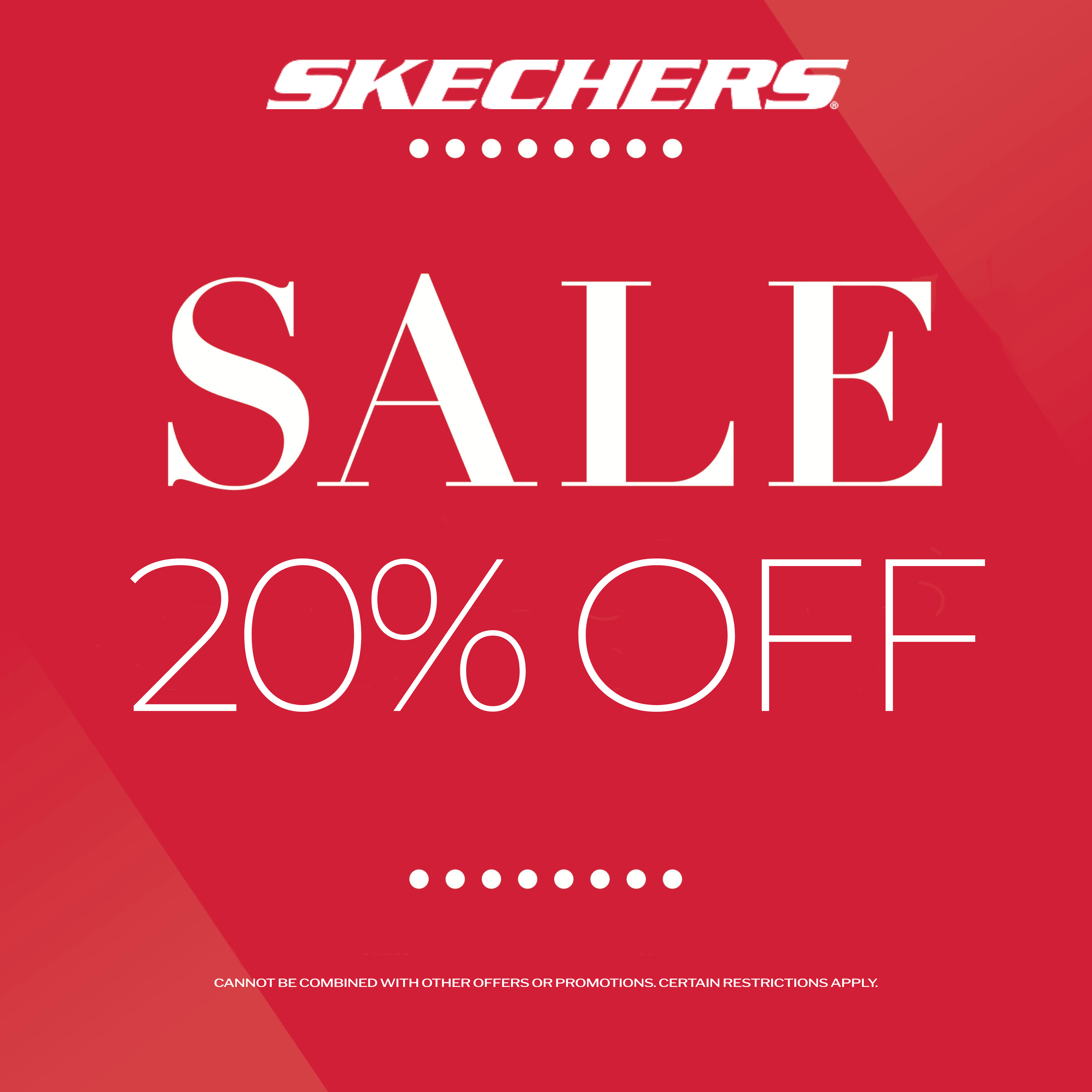 Fall in love with savings at Skechers!