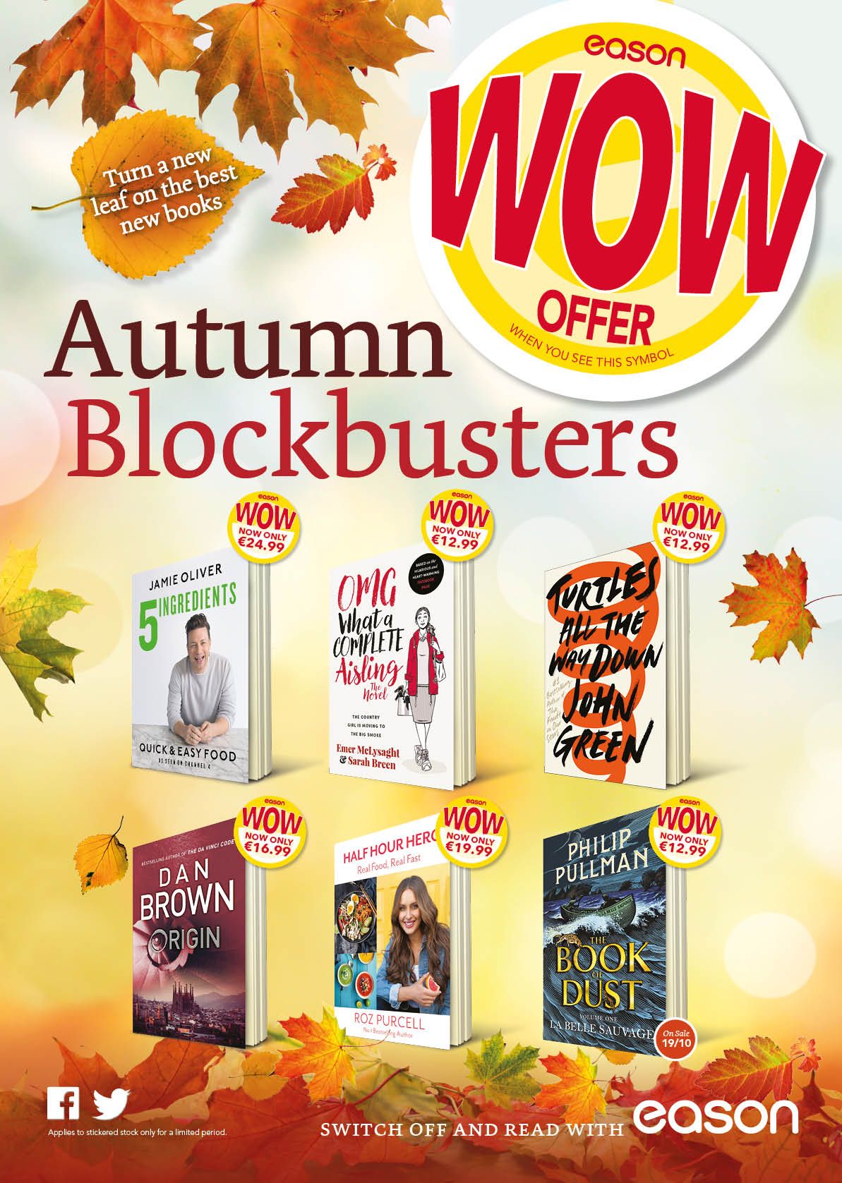 Easons Autumn BLOCKBUSTERS