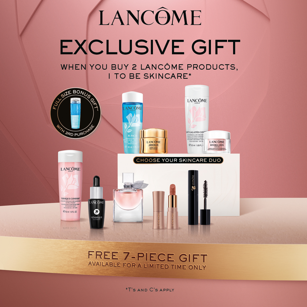 Lancôme Exclusive Gift at McCauley Health & Beauty Pharmacy