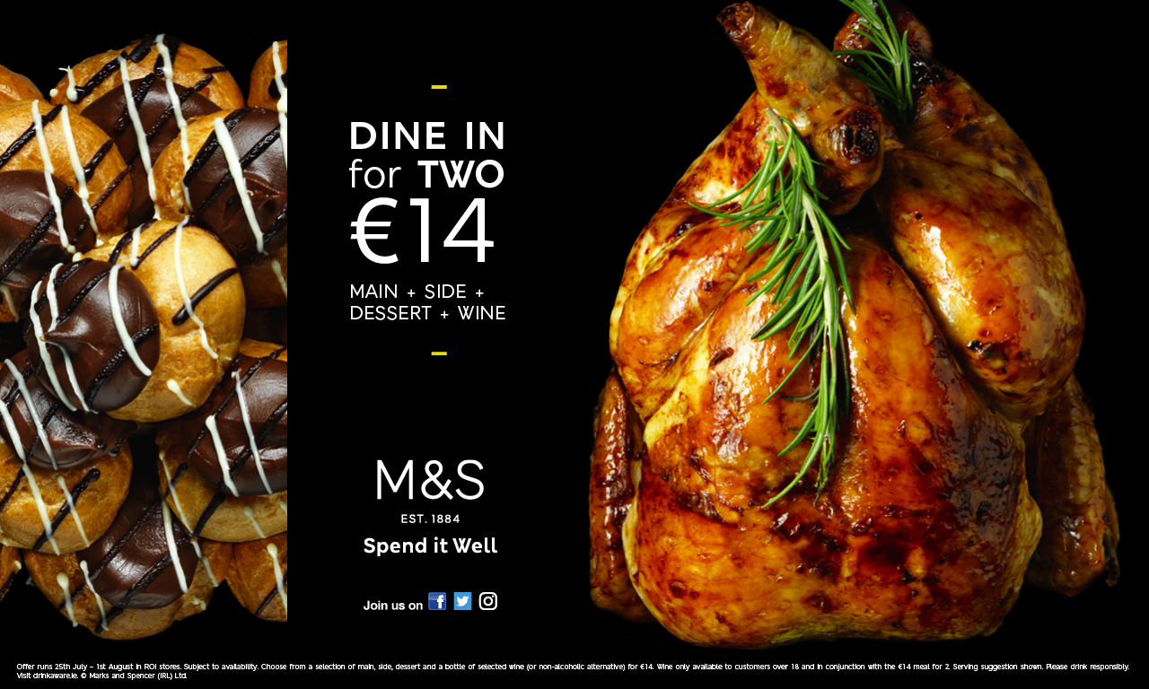 Dine in @ M&S