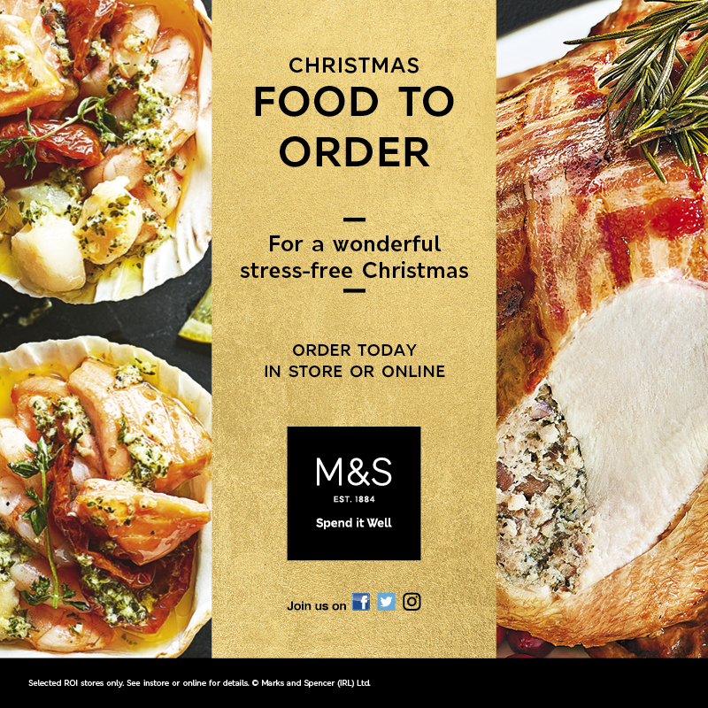 Christmas Food To Order at M&S