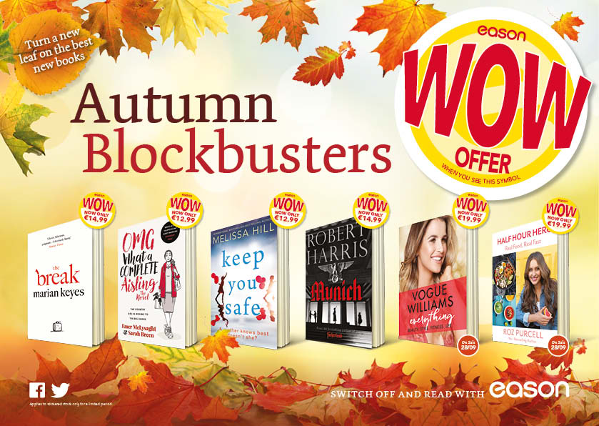 More Autumn promotions at Easons!