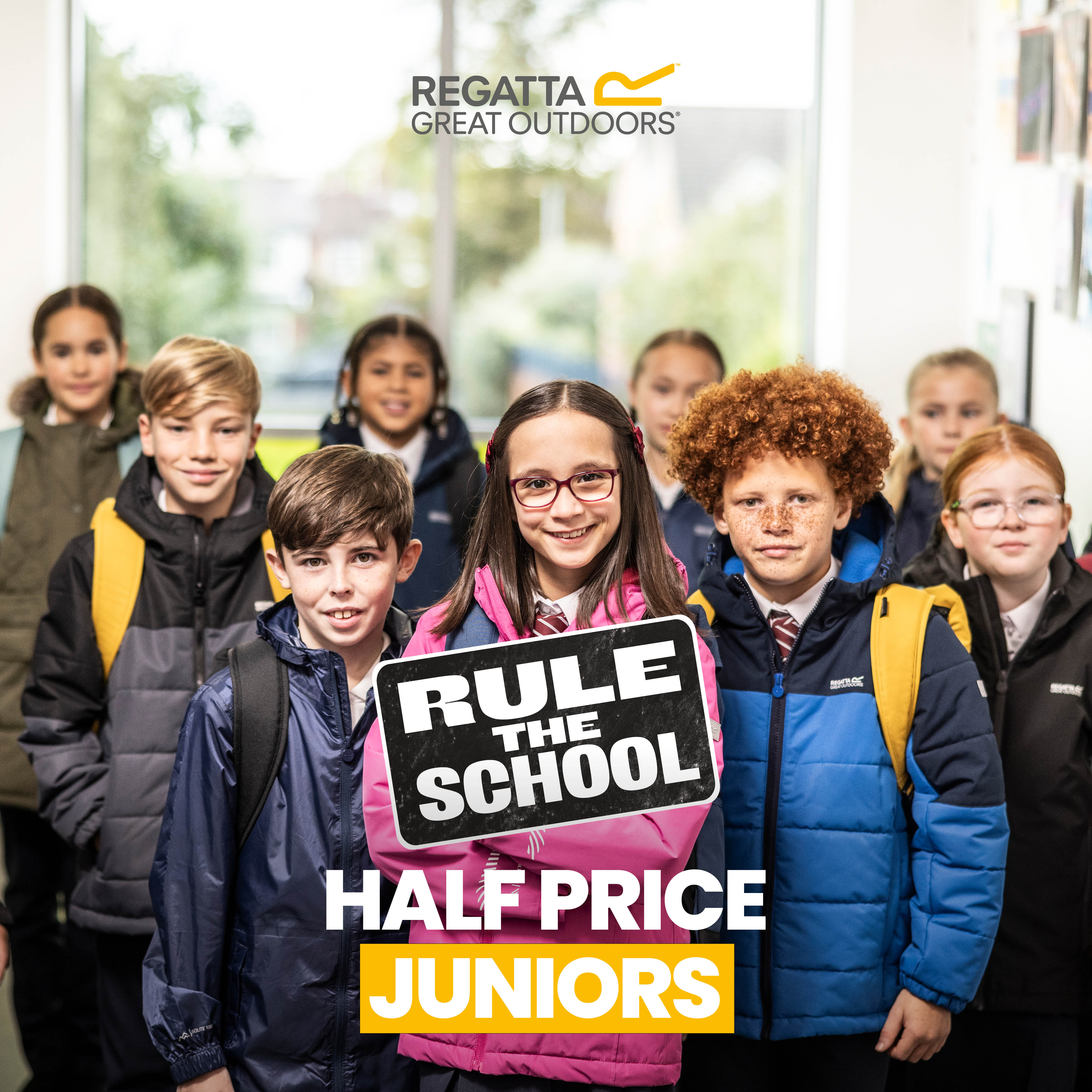 Half Price Juniors at Regatta Great Outdoors!