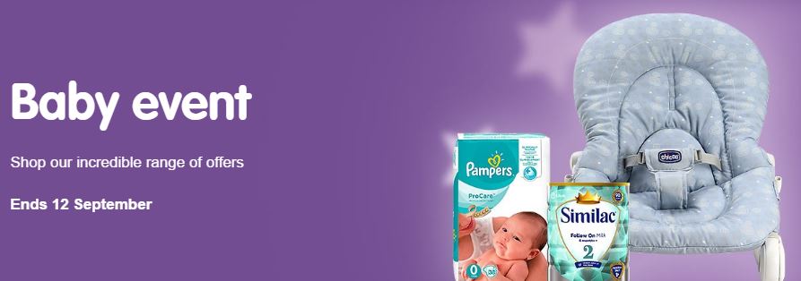 Boots baby event is now on!