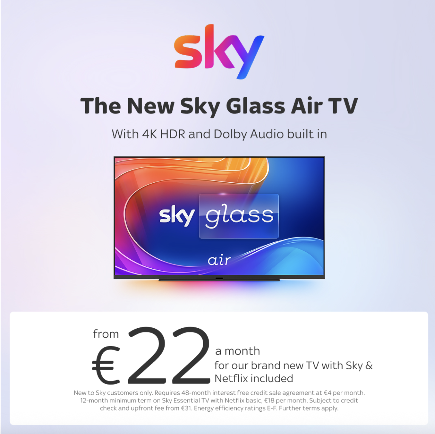 Meet the new Sky Glass Air TV!