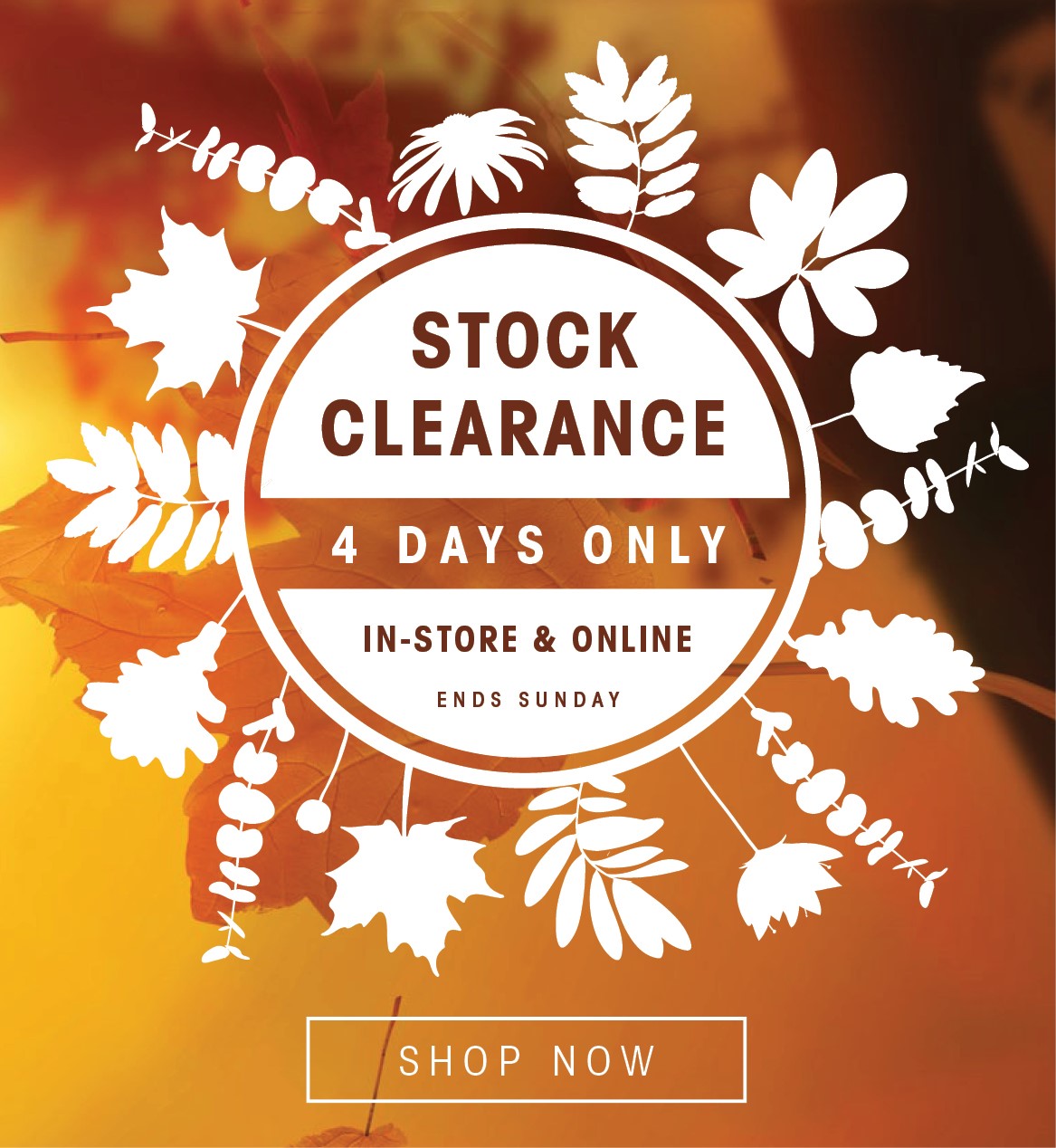 Stock Clearance Carraig Donn 4 Days Only