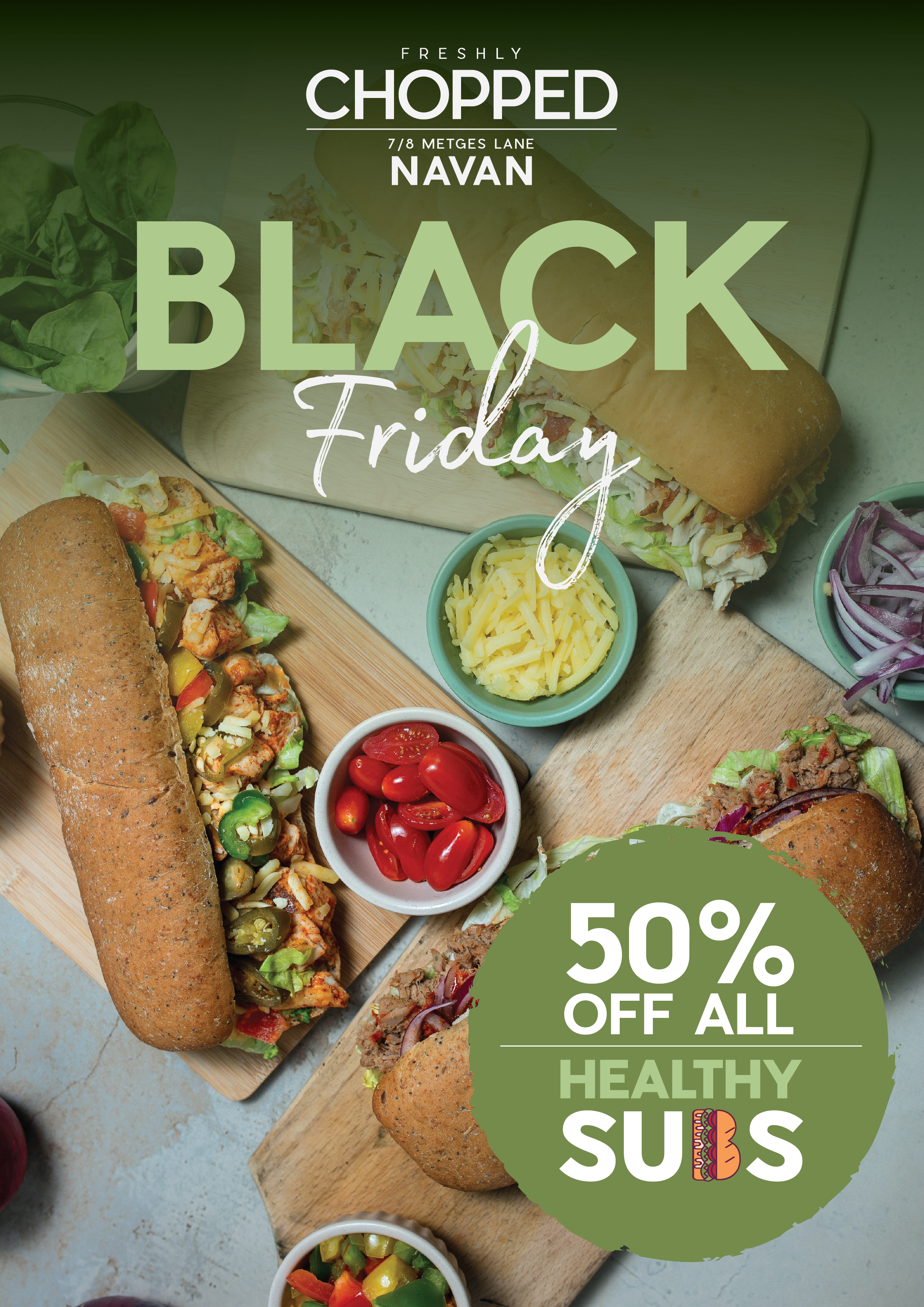 Black Friday Offer at Chopped!