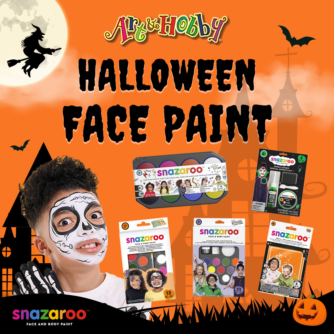 Art & Hobby Halloween Face Paint!
