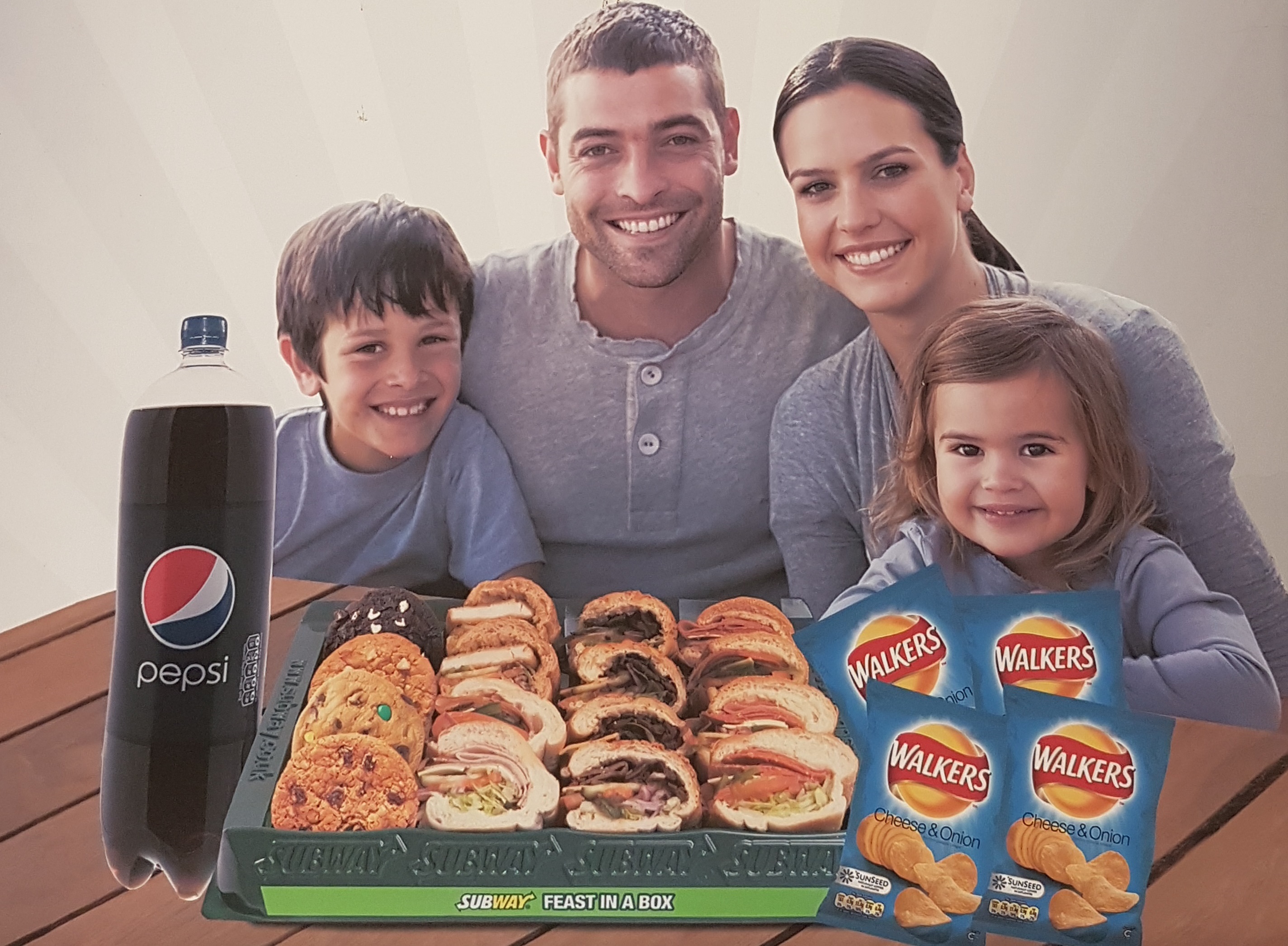 WIN WIN WIN A Family Feast compliments of Subway!