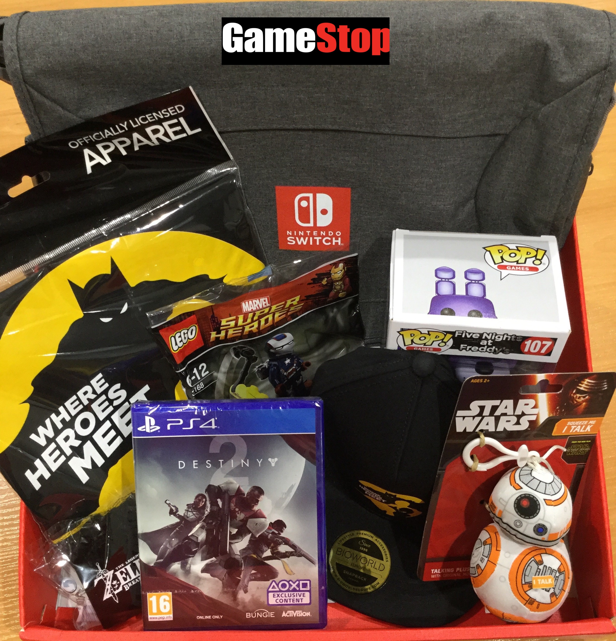 WIN WIN WIN A Prize Pack from GameStop!