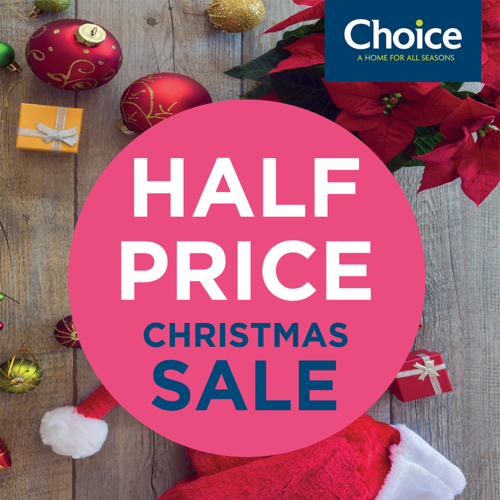 Half Price Christmas Sale at Choice