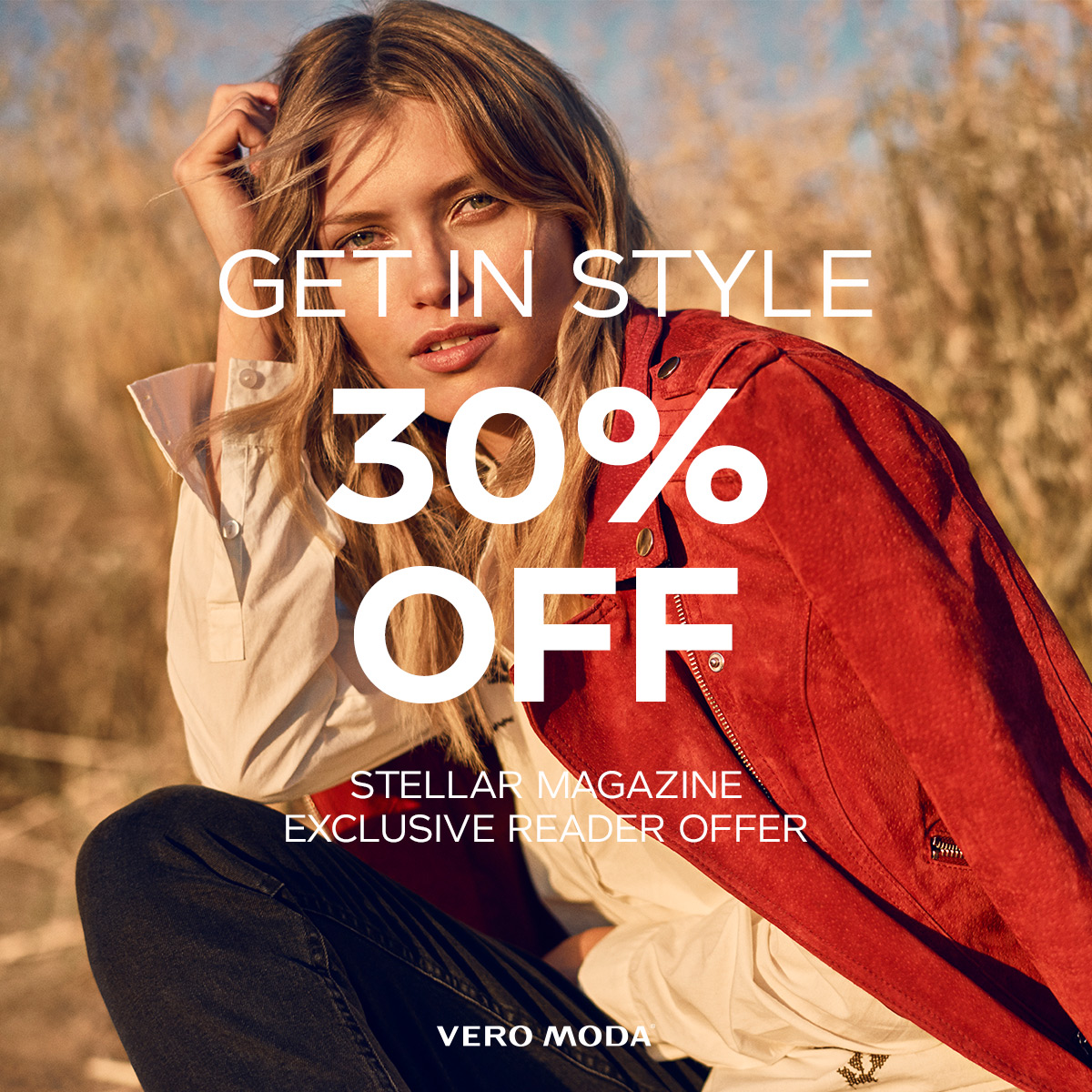 Grab 30% OFF with Stellar Magazine at Vero Moda