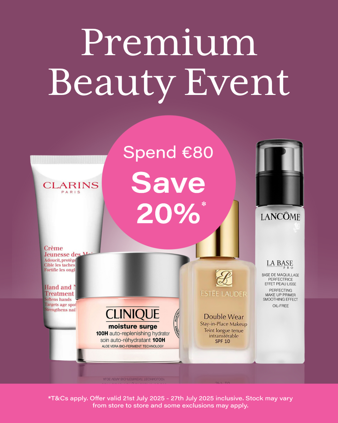 Spend and save on your favourite Premium Beauty products at McCauley Health & Beauty Pharmacy!