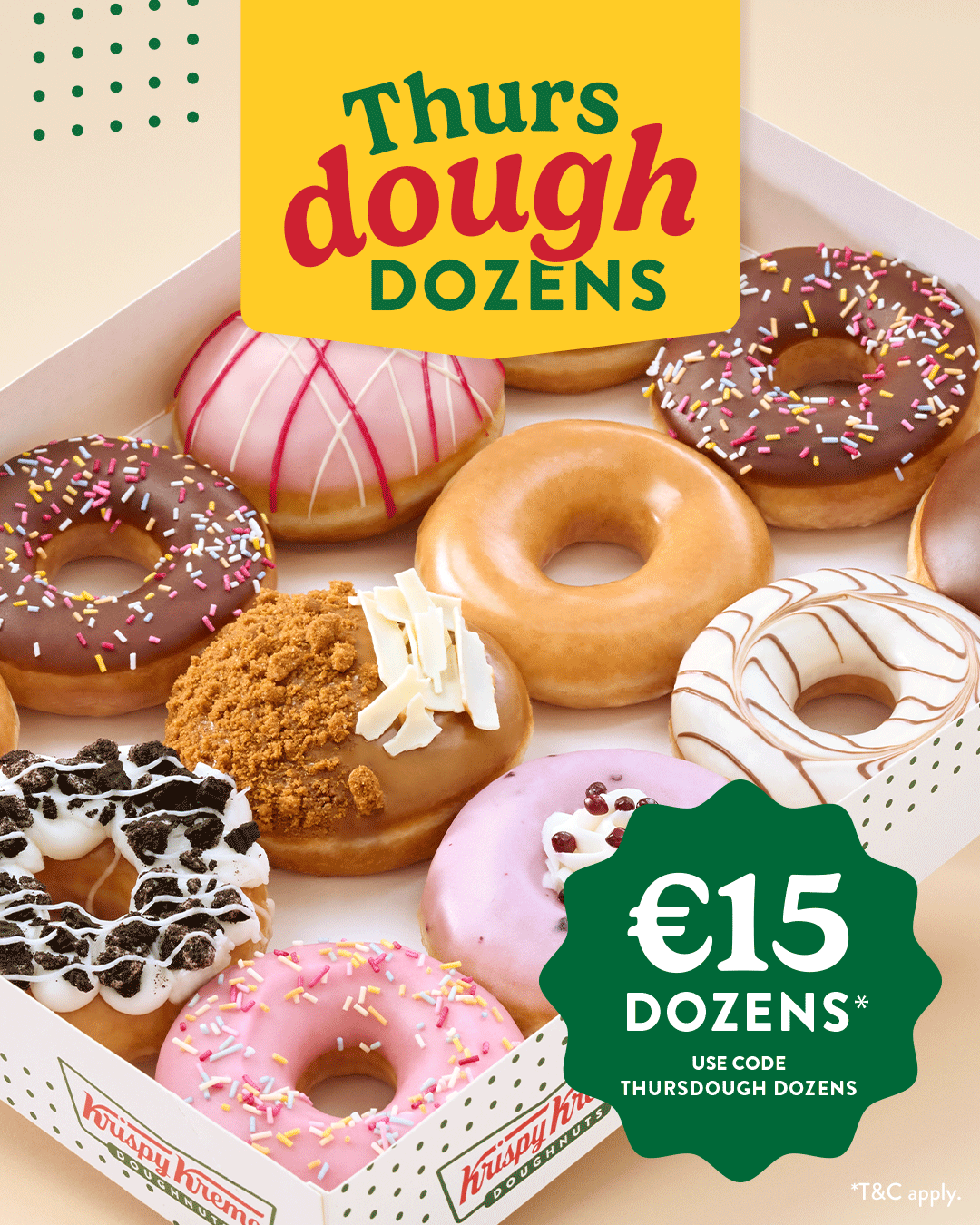 Celebrate Fat Thursday the sweetest way with Krispy Kreme!