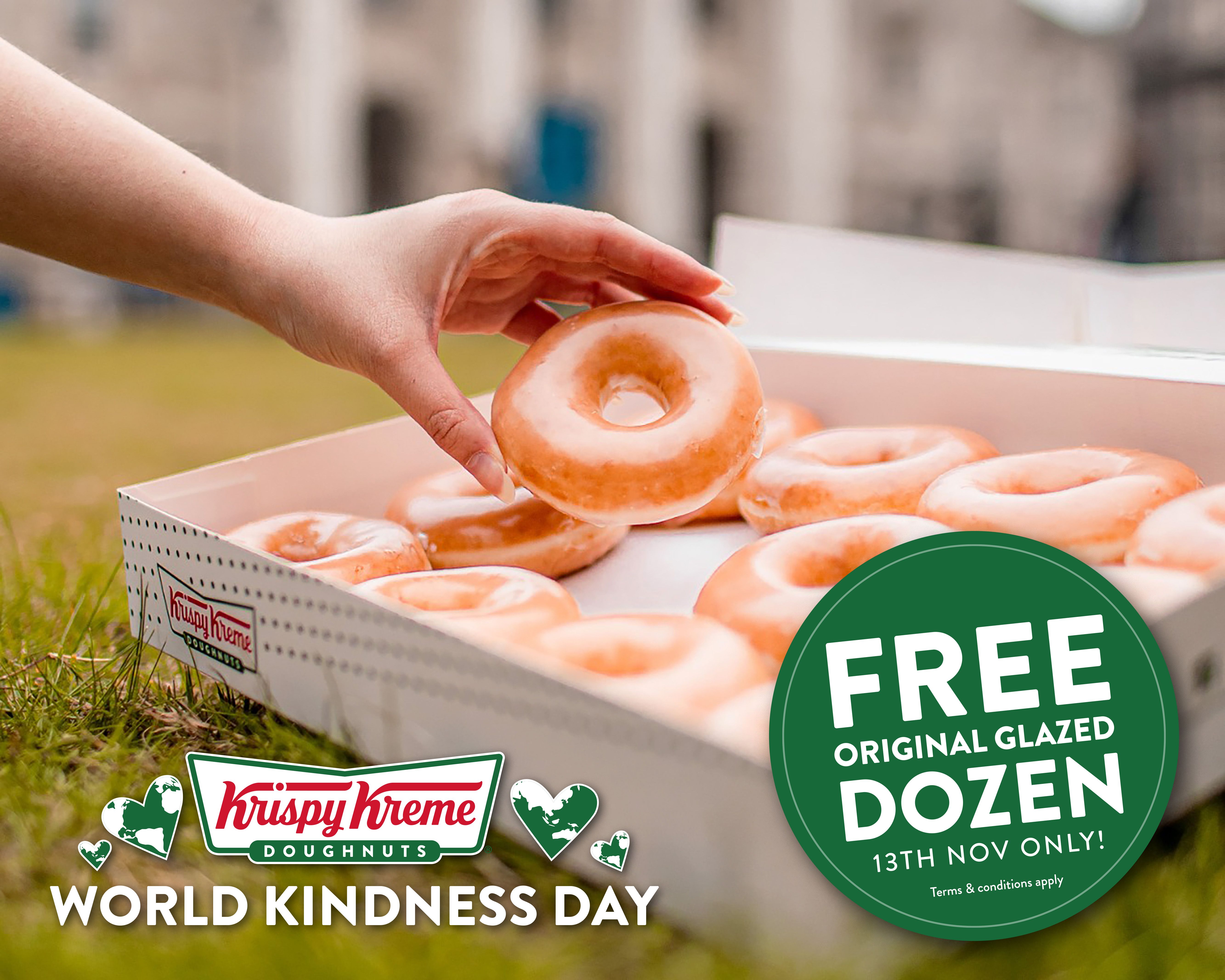 World Kindness Day at Krispy Kreme !