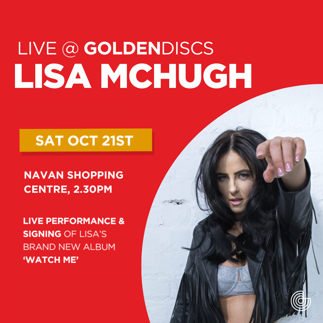 Lisa McHugh live at Golden Discs on Saturday 21st October 2023 at 2.30pm