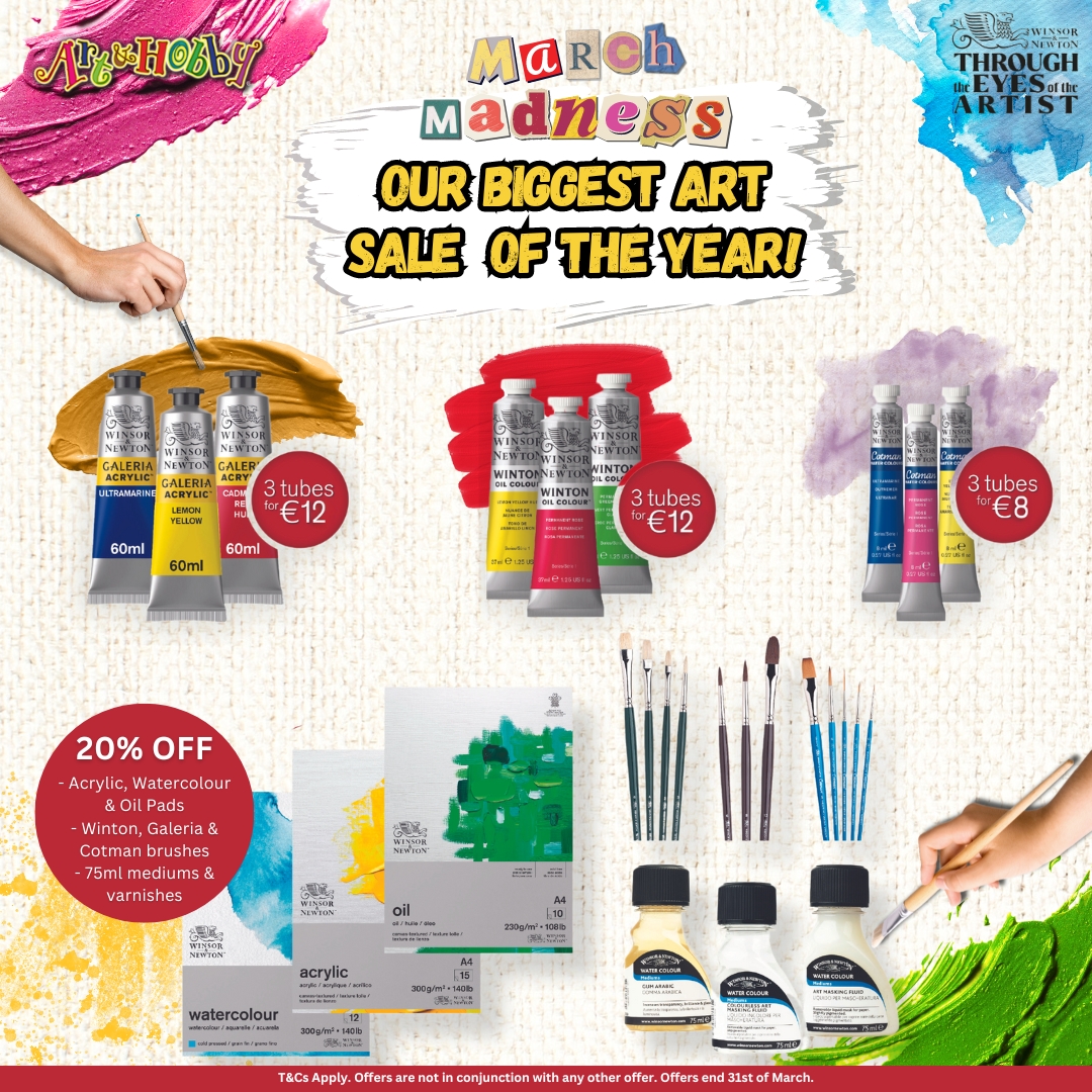March Madness Sale at Art & Hobby!