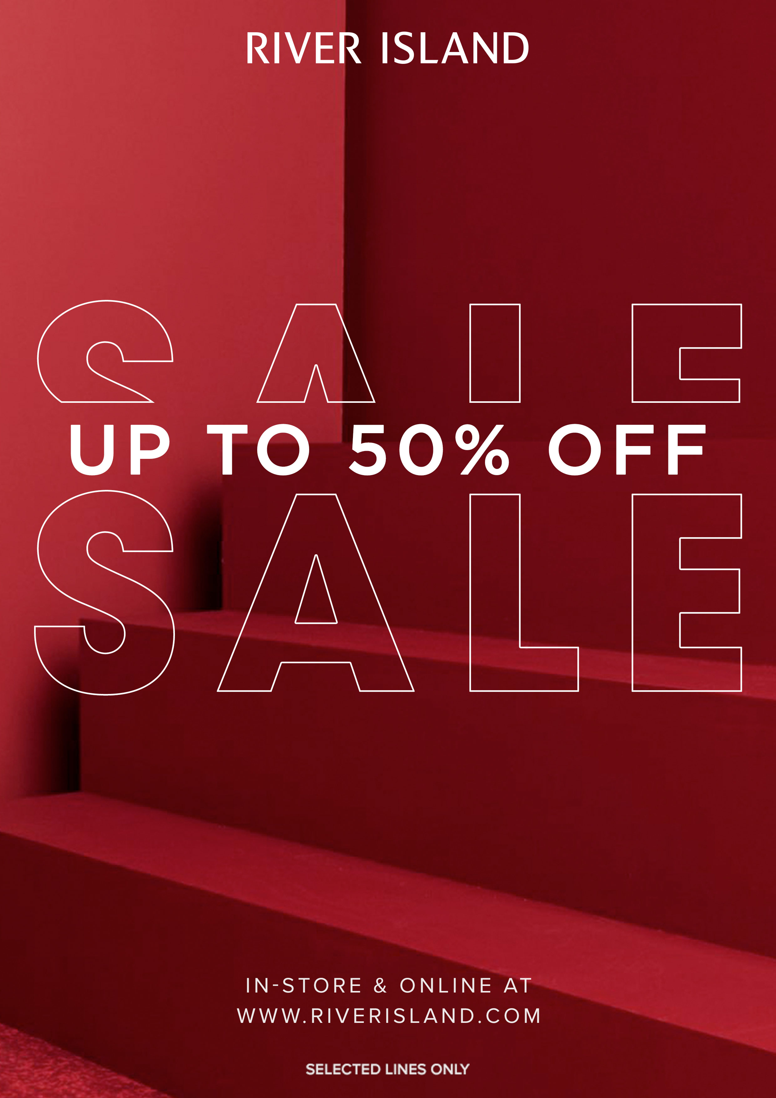 Up To 50% OFF at River Island