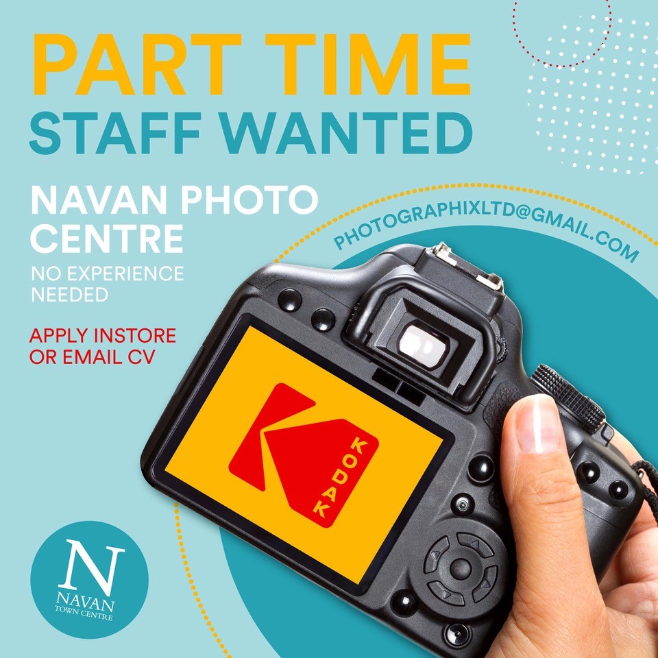Navan Photo Centre are now hiring!