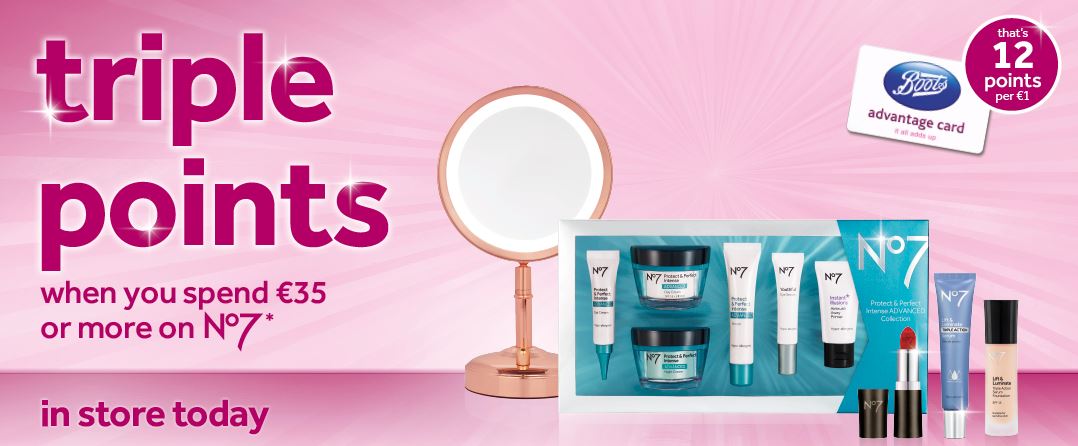 No7 Triple Points offer from Boots