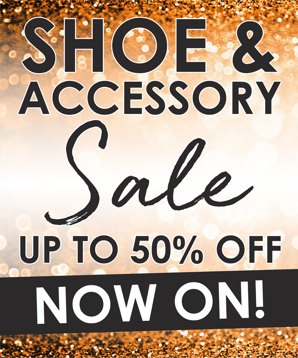 Shoe & Accessory SALE at Pamela Scott