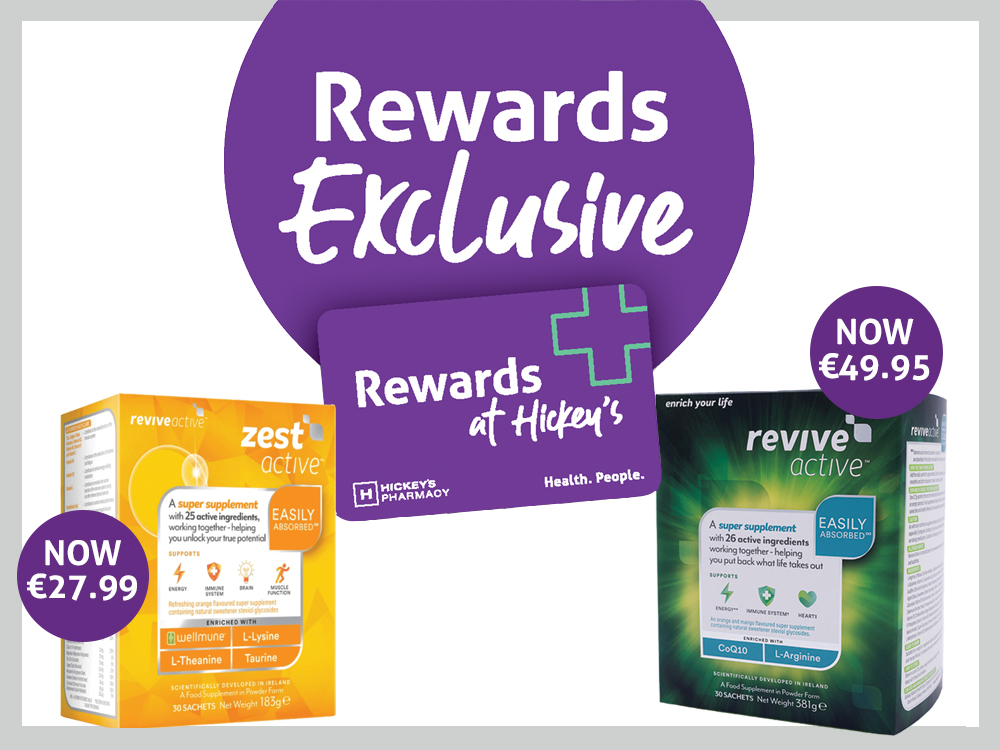 Rewards at Hickey’s Exclusive offer!