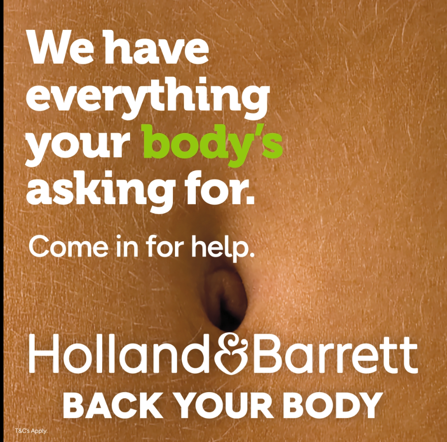 Holland & Barrett Back Your Body