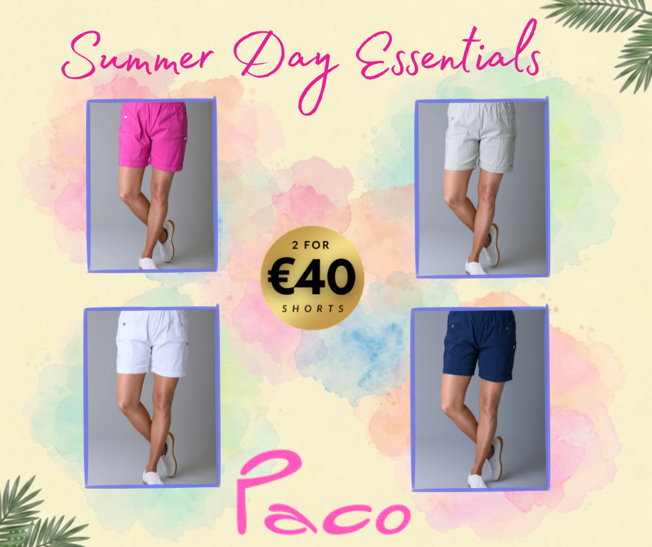 Summer Day Essentials from Paco!