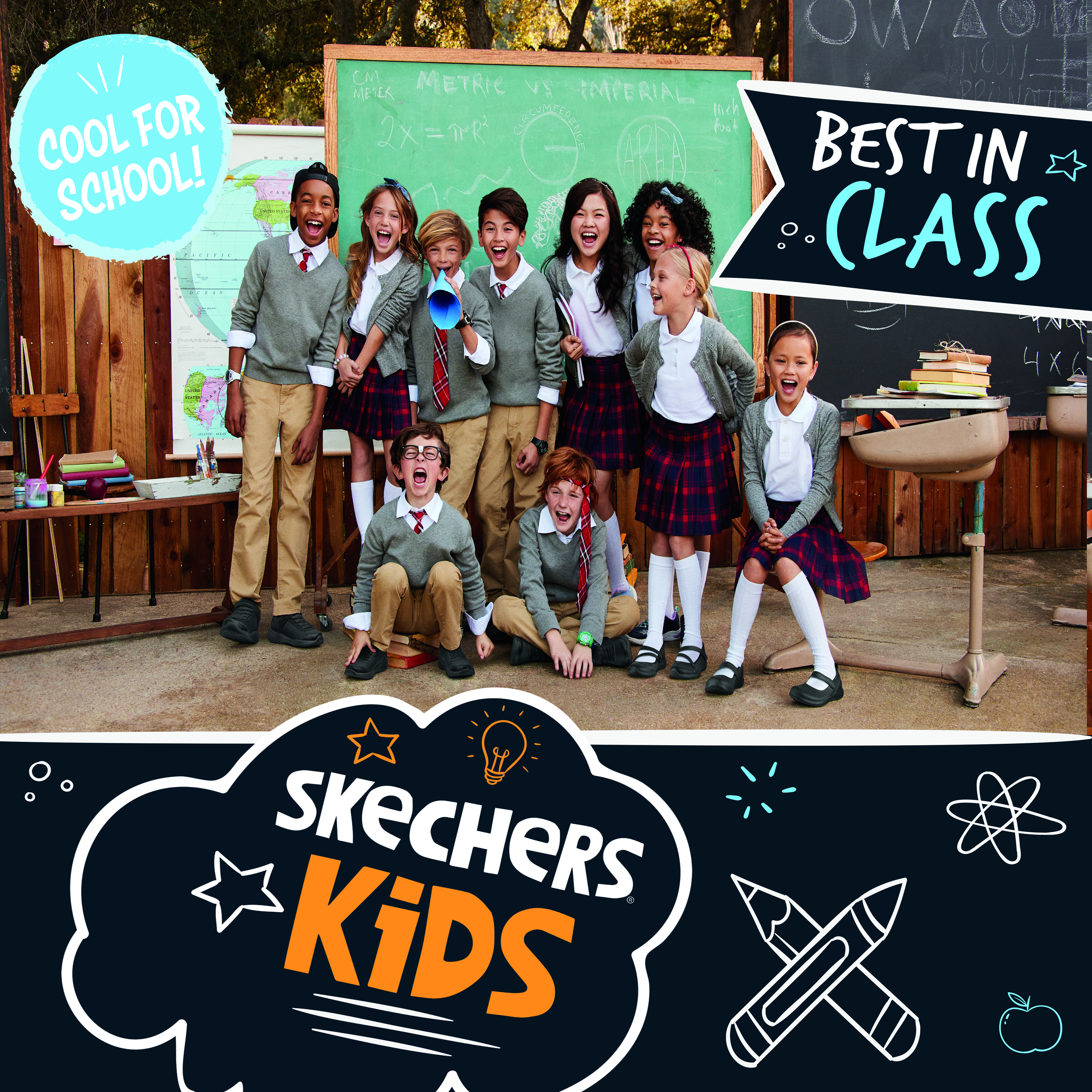 Comfort is cool for back to school with SKECHERS