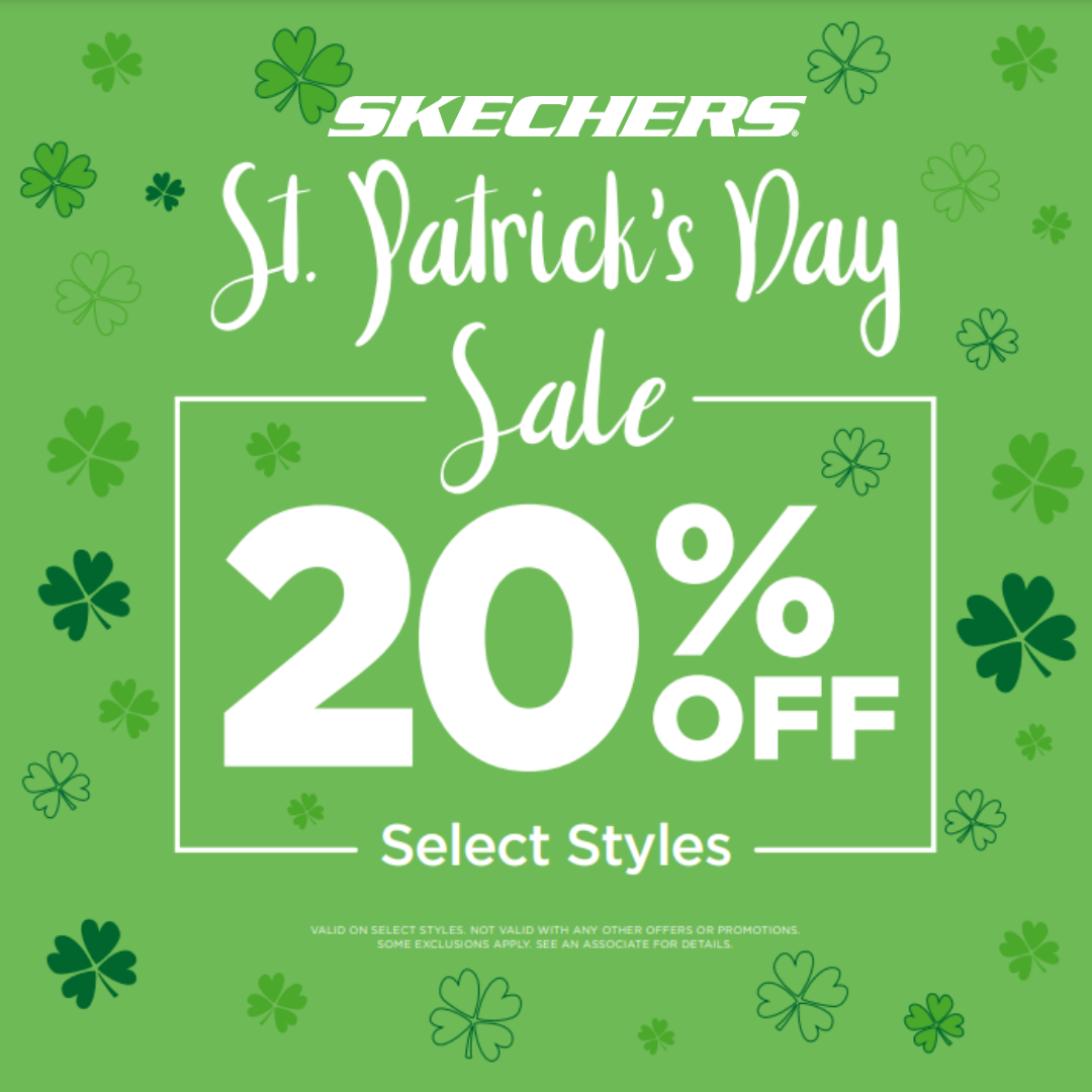 St Patrick's Day Sale at Skechers!