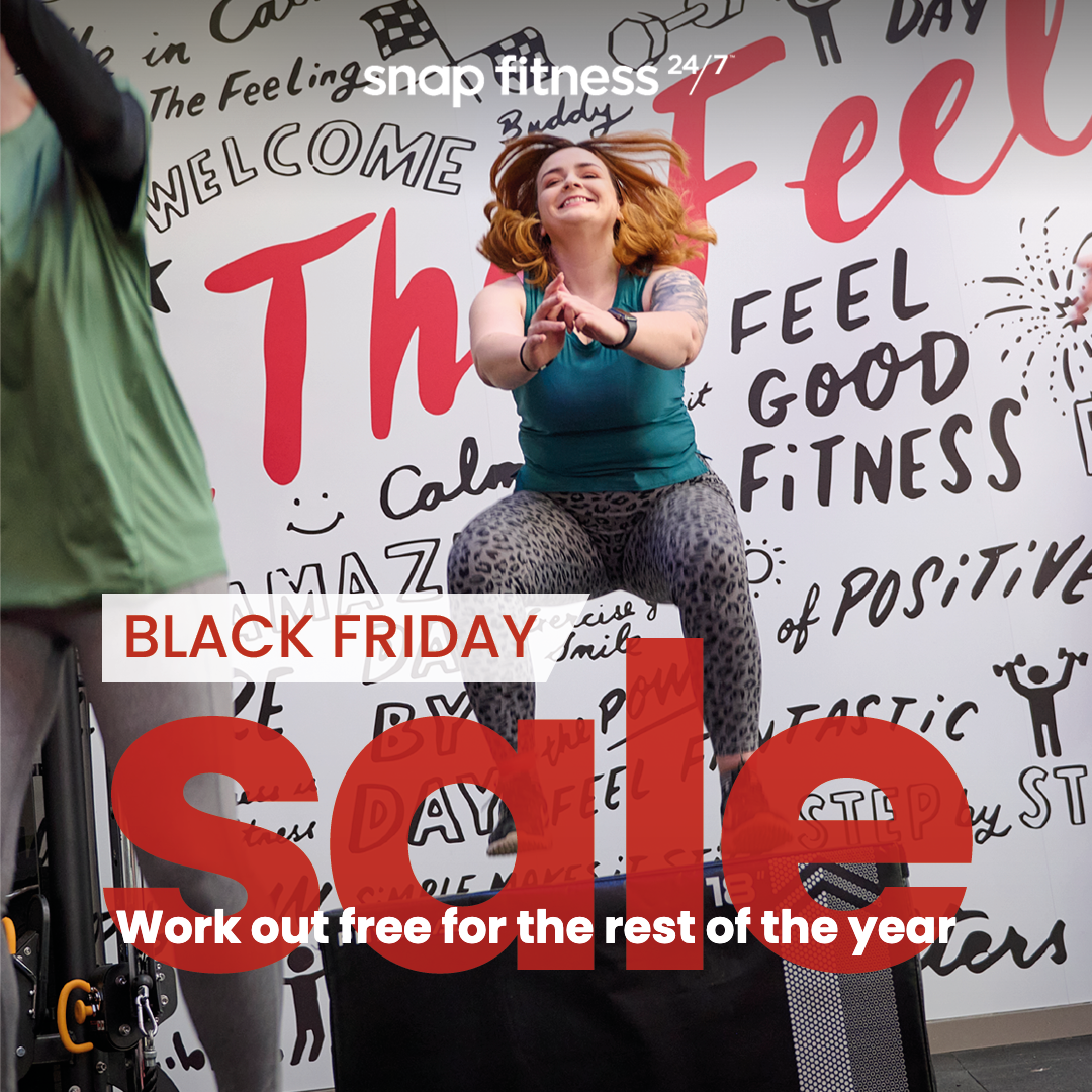 Black Friday Sale at Snap Fitness!