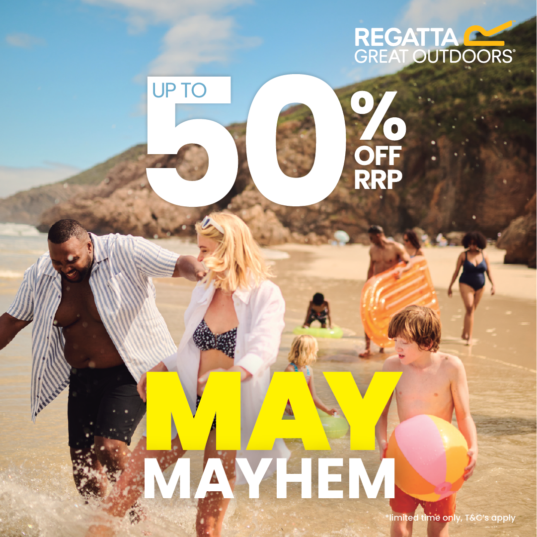 Up to 50% off in Regatta