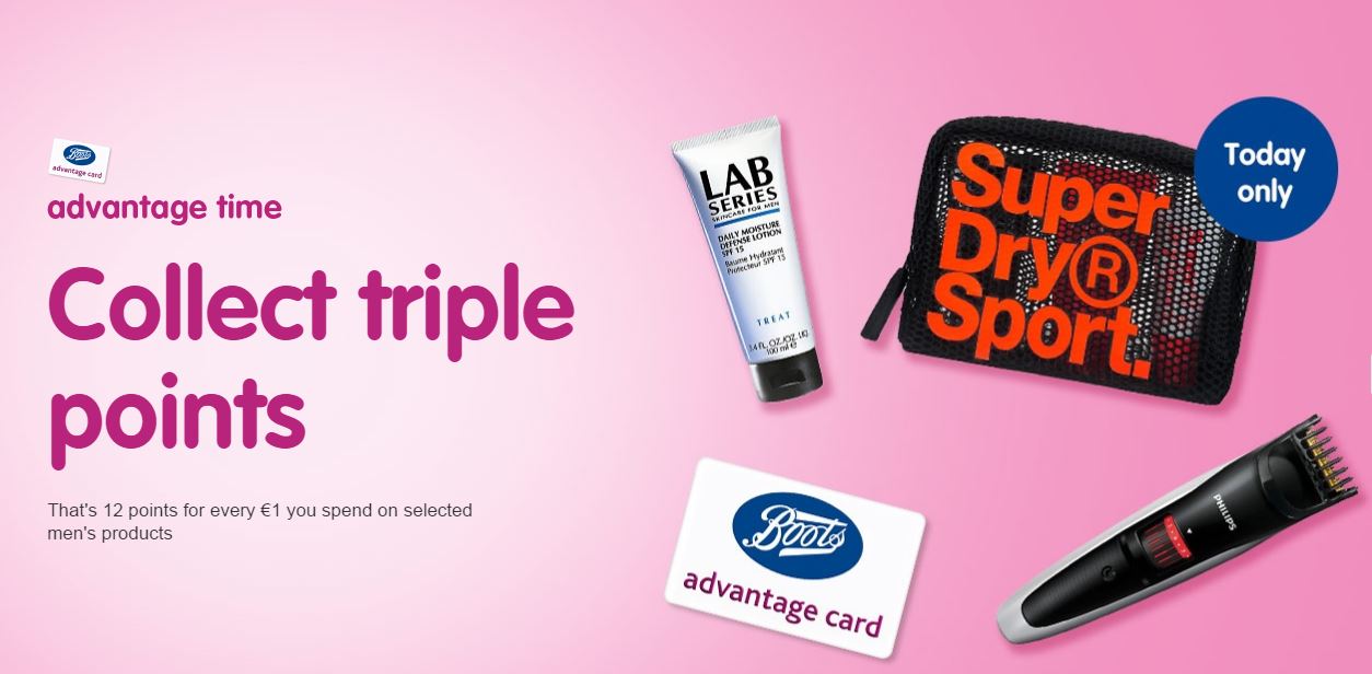 Advantage Time at Boots!
