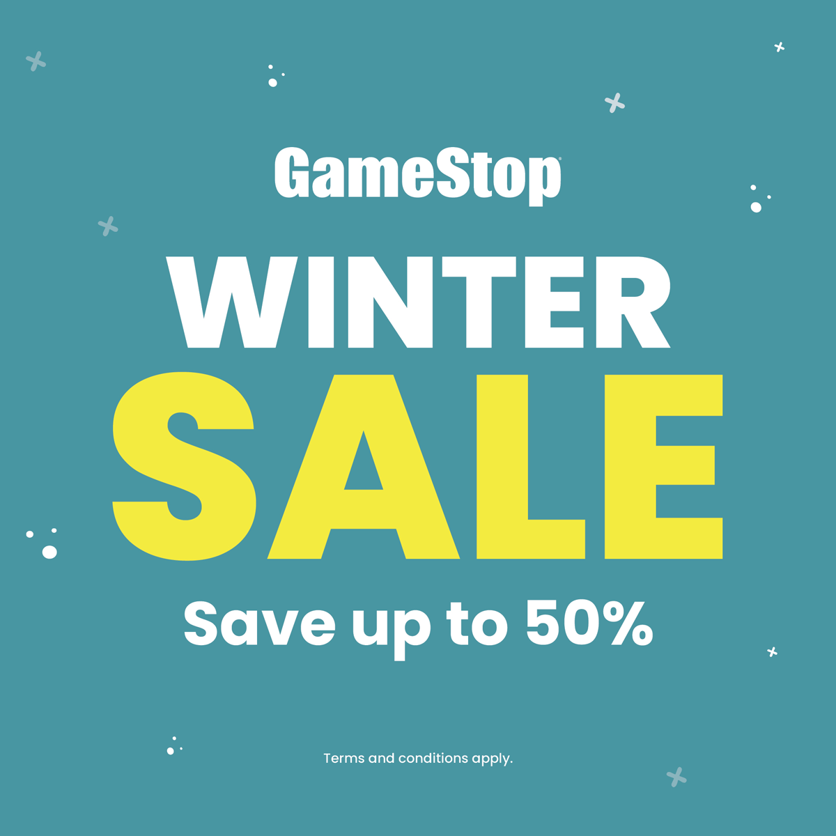 The GameStop Winter Sale has begun!